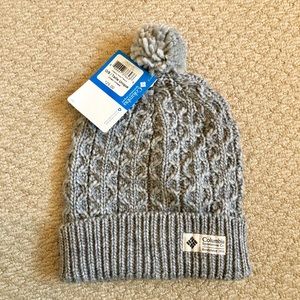 Columbia gray knit beanie. Brand new with tags!